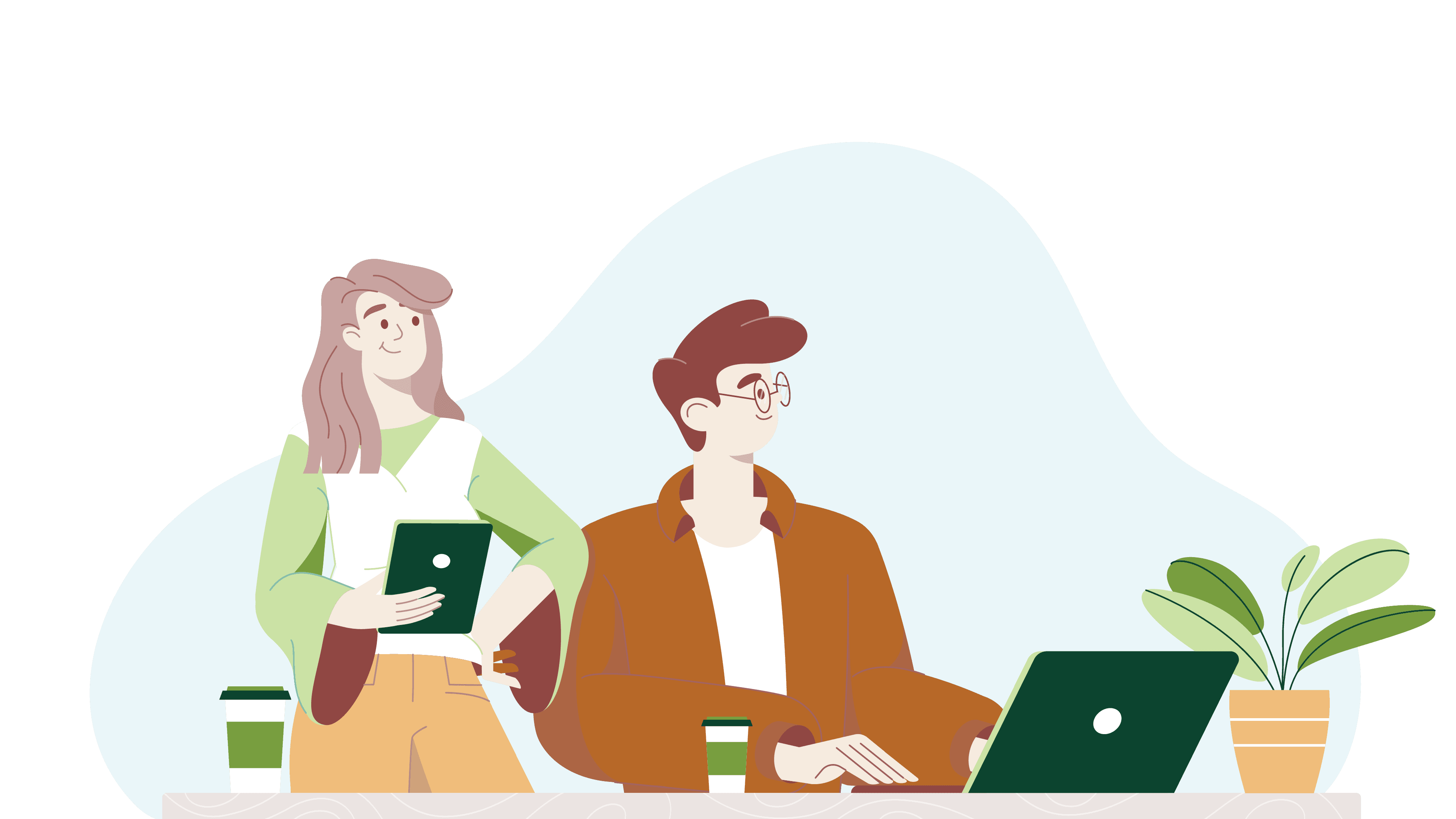 Working together as a team