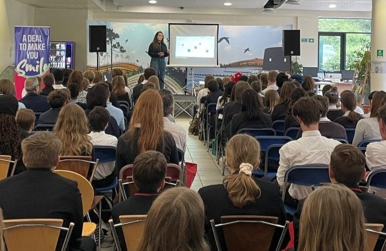 Megan-McCubbin-at-the-Youth-Climate