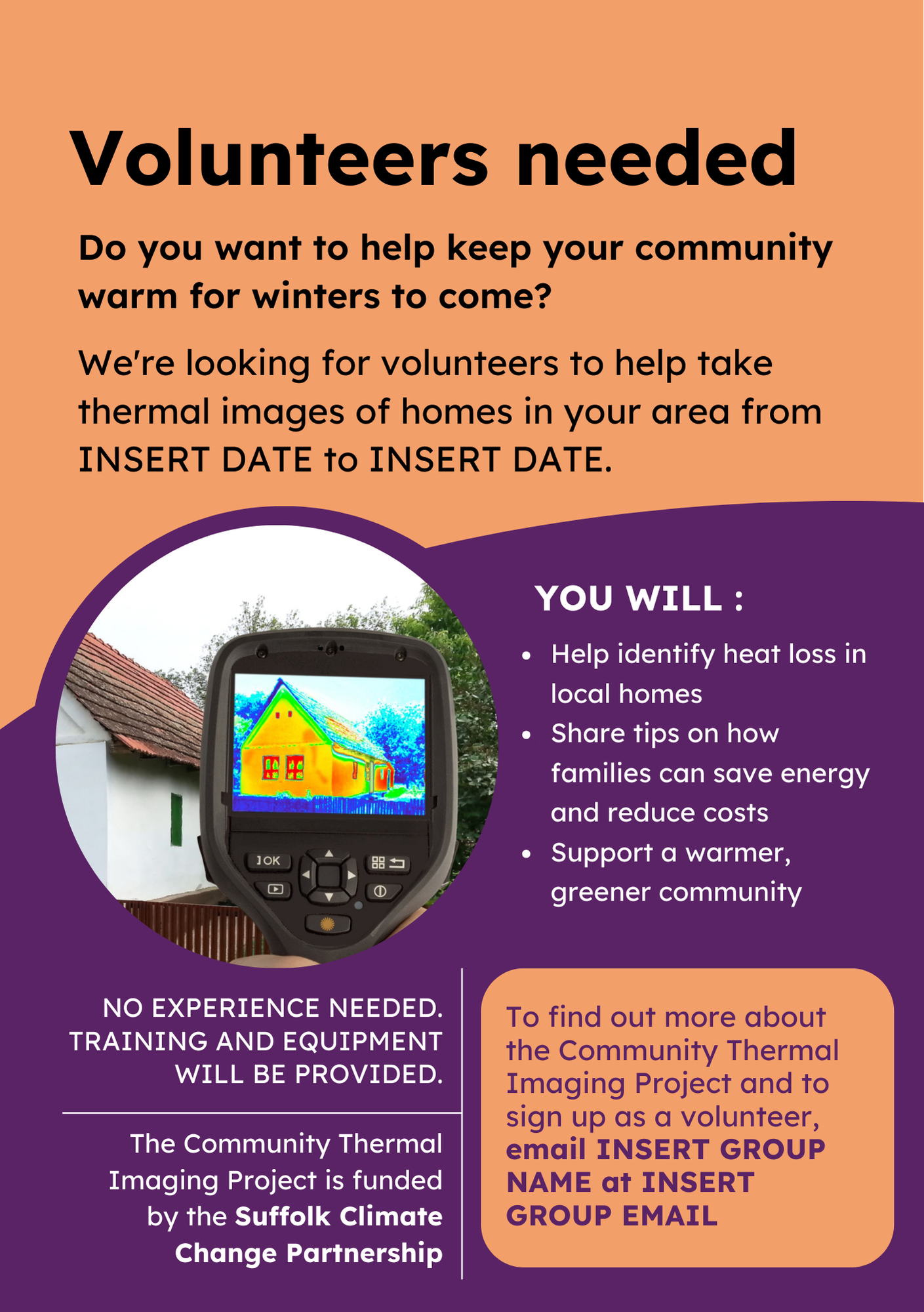 volunteers needed TIP